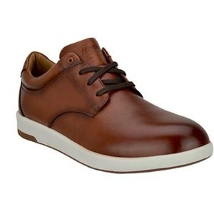 Florsheim Work Men's Crossover Work Steel Toe Cognac 12 wide Mens Dress Shoe